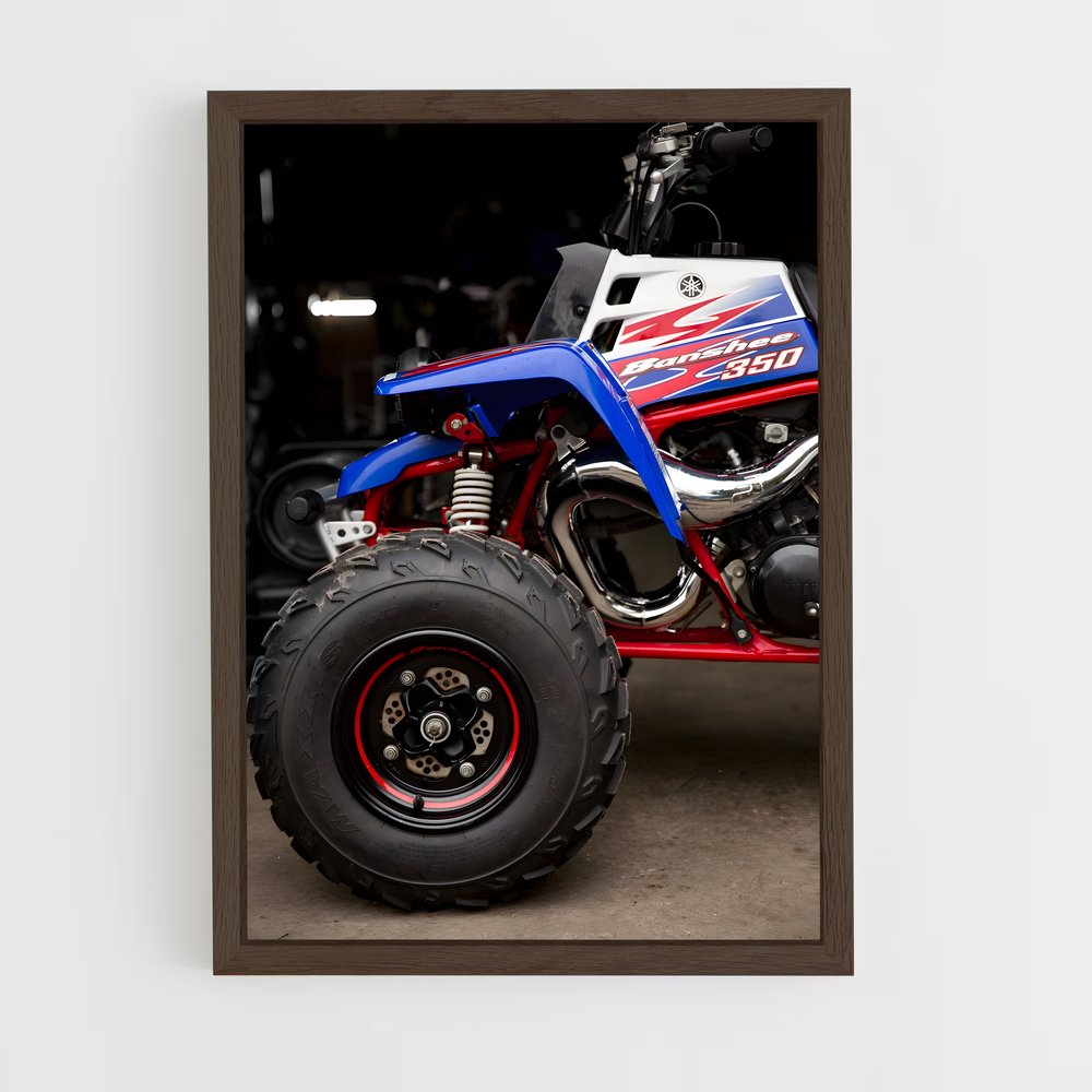 Poster Aventure en Garage – affiche Yamaha (vue 5)